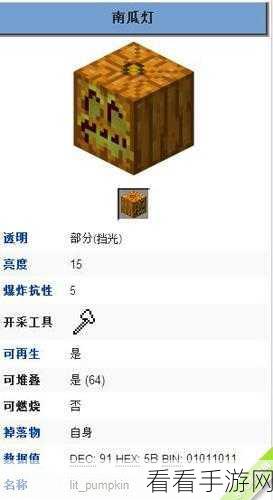 我的世界南瓜头制作秘籍,材料搜集到成品展示,打造专属恐怖萌宠