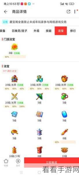 梦幻西游手游新区致富秘籍，零氪玩家法宝运用实战，揭秘财富快速增长之道