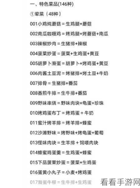 2024创造与魔法全新食谱烹饪大赛全攻略