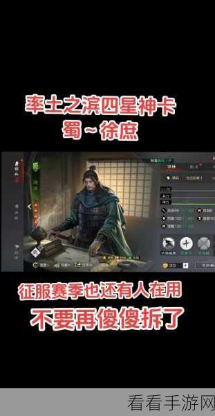 率土之滨，徐庶阵容无敌搭配指南，横扫战场秘籍大公开