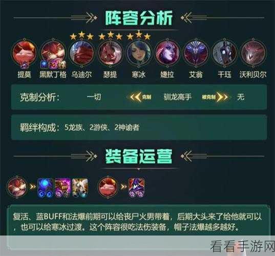 云顶之弈S5赛季,龙拳瑟提阵容搭配与出装强度深度解析