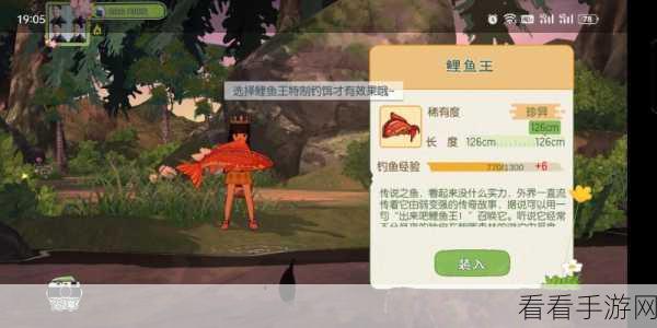 新手必知！小森生活钓取鲤鱼王的秘籍大公开