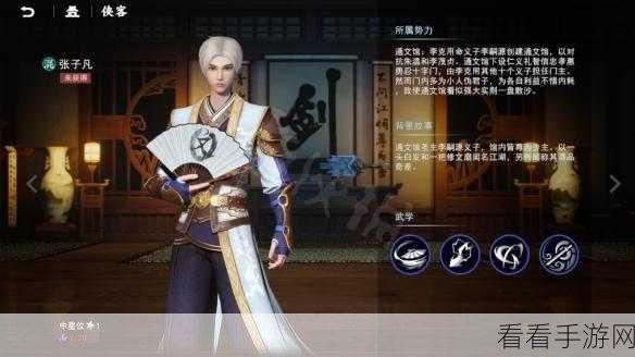 不良人手游张子凡，技能属性与定位的深度探秘