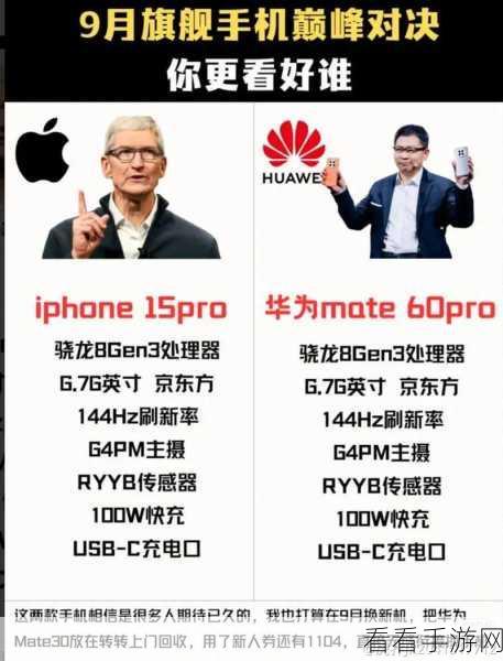 九月换机纠结症，iPhone15 与华为 Mate60 巅峰对决