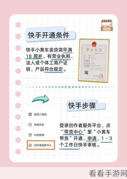 快手挂小黄车卖货秘籍，详细图文教程大揭秘