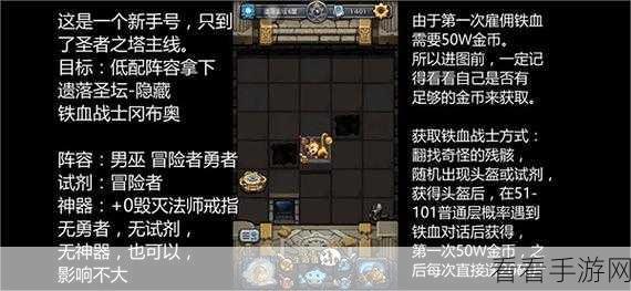 揭秘不思议迷宫,铁血冈布奥获取全攻略与铁血战士深度探索