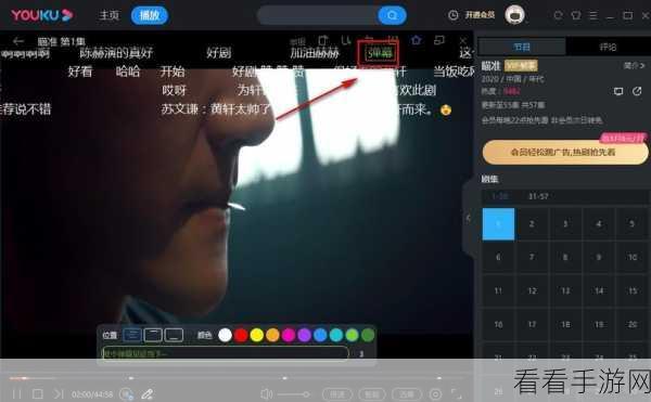 优酷看剧弹幕消失之谜，完美解决方案在此