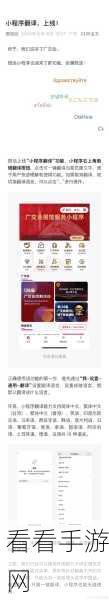 微信小程序翻译功能全攻略，轻松操作指南