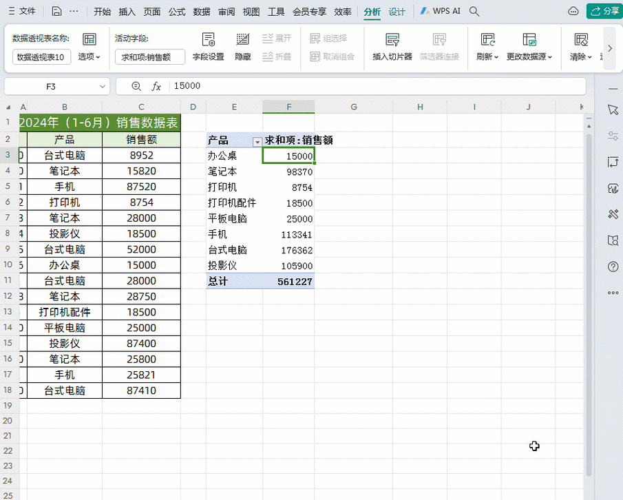 轻松掌握！WPS Excel 更改透视图图表类型秘籍