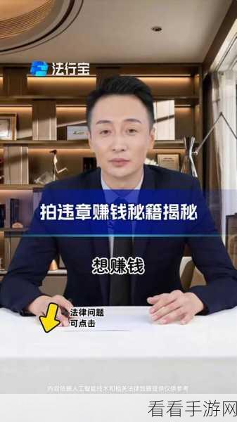 揭秘随手拍违章的赚钱秘籍
