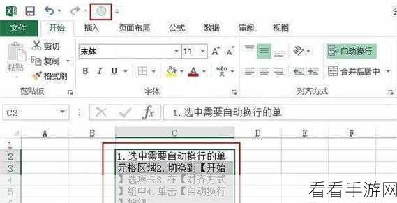 掌握 WPS Excel 自动换行快捷键，效率翻倍秘籍