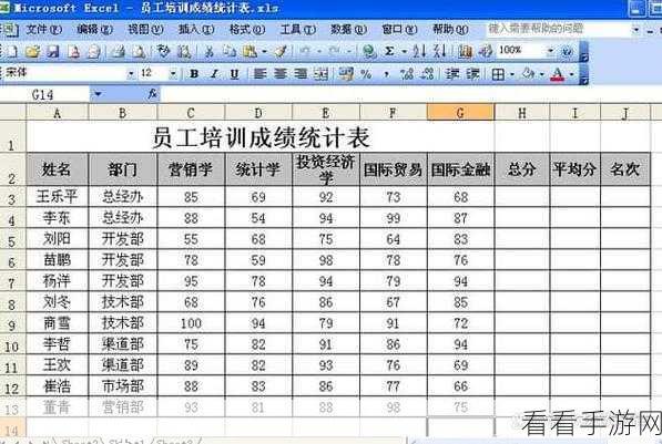 Excel 平均值计算秘籍，一步到位的方法指南