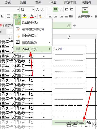 轻松掌握，WPS 表格中修改表格线条粗细的秘诀