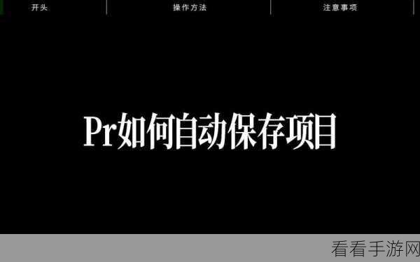 轻松找到 Premiere 自动保存文件的秘籍