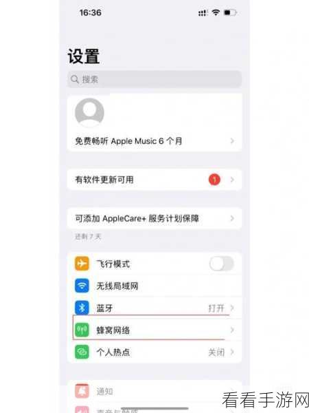 iPhone 13 轻松开启 5G 网络秘籍