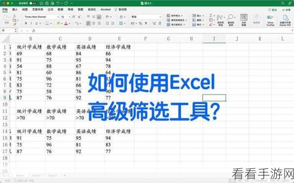 掌握 WPS Excel 表格文档筛选分析图表的秘籍