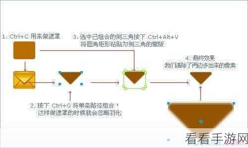 掌握 Fireworks 绘制圆角矩形的秘诀