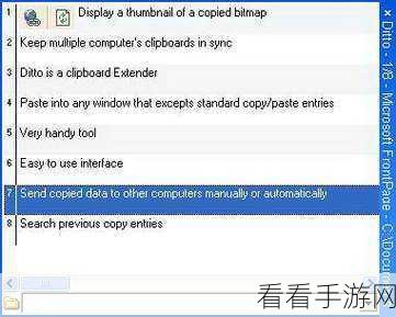 轻松搞定 Ditto 剪贴工具 d to 格式文件导入