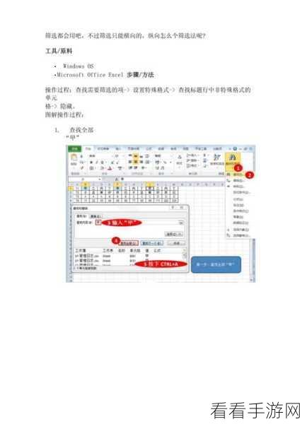 轻松掌握 WPS Excel 高级筛选秘籍