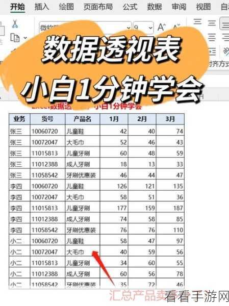 掌握 WPS Excel 数据透视表展开字段的秘籍
