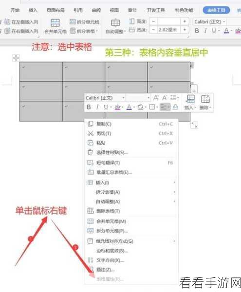 轻松搞定 Word 文档表格字体靠下显示秘籍