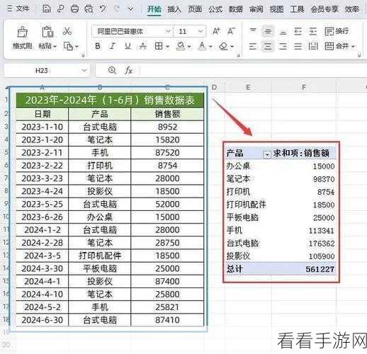 轻松掌握！WPS Excel 数据透视表分组秘籍大公开