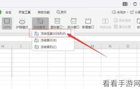 轻松搞定！WPS Excel 冻结表格数据区域秘籍