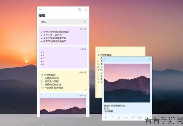 Simple Sticky Notes 便签隐藏秘籍，轻松设置的独家方法