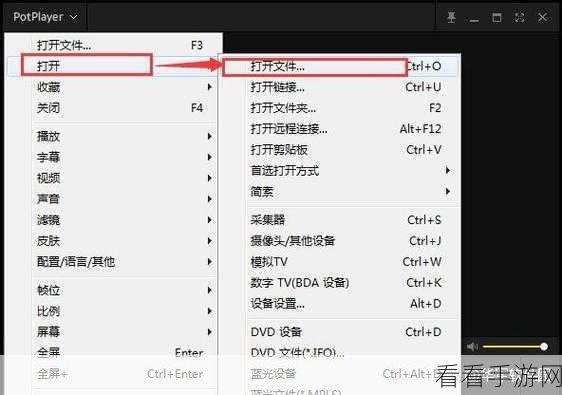 掌握 PotPlayer 播放器，自定义鼠标按键功能秘籍