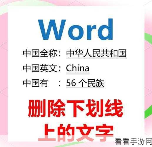 轻松搞定！Word 文字文档图片背景删除秘籍