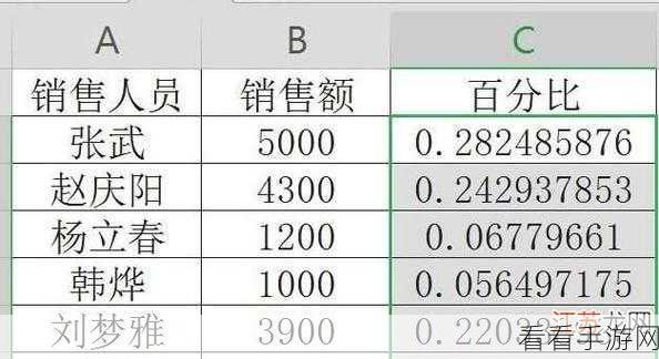 Excel 百分比计算秘籍大公开