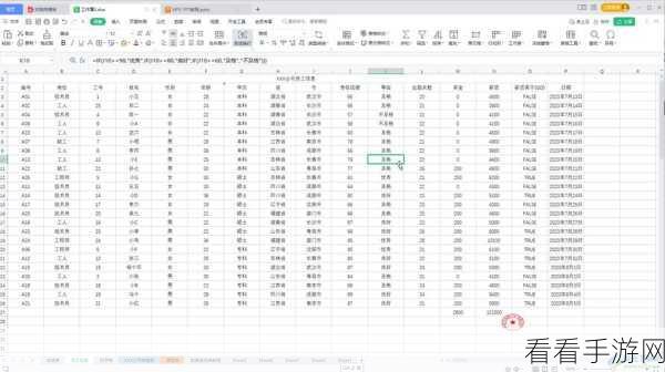 WPS Excel 查找匹配数据秘籍，轻松掌握表格操作技巧