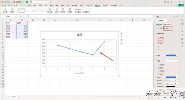轻松掌握，WPS Excel 中散点图变身折线图秘籍