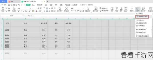 轻松掌握！WPS Word 中表格行高列宽的精准调整秘籍