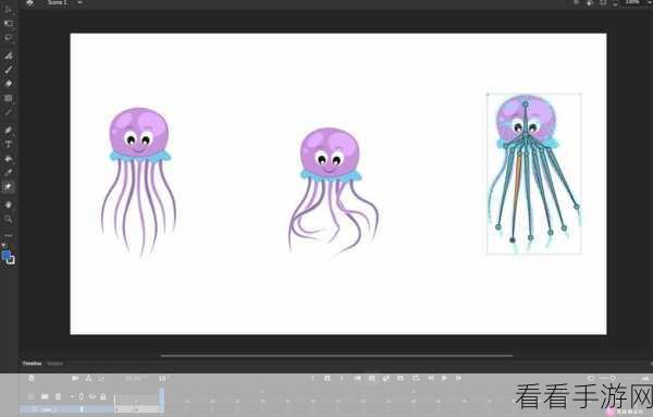 Adobe Animate 中形状自由旋转扭曲秘籍大公开