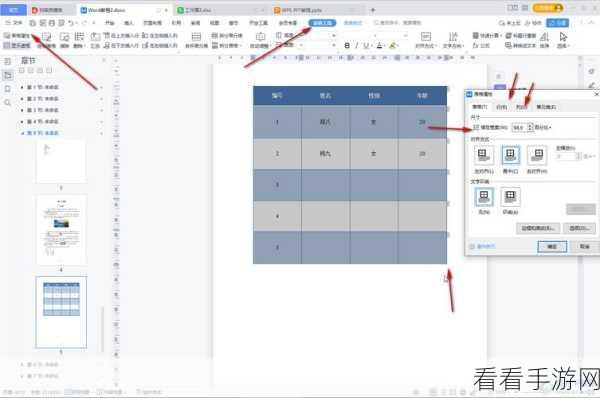 轻松掌握 WPS Word 表格大小调整秘籍