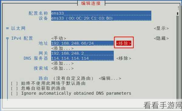 掌握 Linux nmtui 命令，轻松查看网络接口状态秘籍
