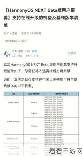 纯血鸿蒙 2024 下半年推送时间大揭秘及详情解析