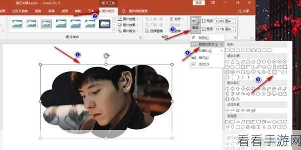轻松掌握！PPT 图片裁剪成任意形状的绝妙技巧
