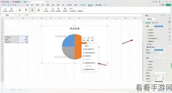 轻松搞定 WPS Excel 饼图外框线颜色修改秘籍