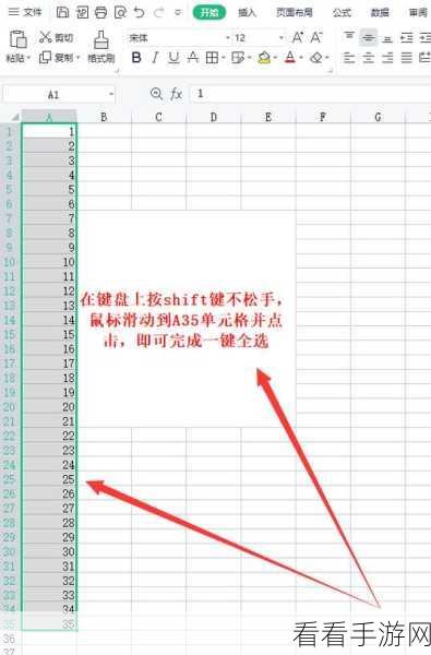 Excel 一键全选到底秘籍大公开