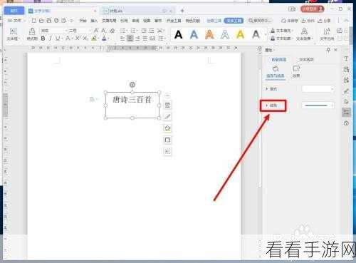 轻松搞定 WPS 文本框边框线切换,从实线到虚线秘籍