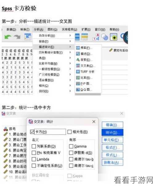 SPSS 中男女变身 1 和 2 的神奇操作指南