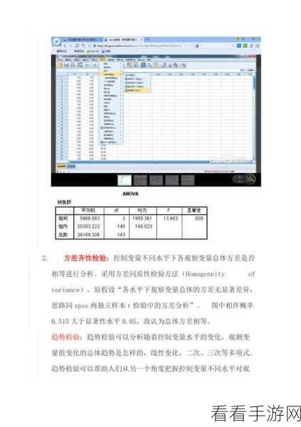 掌握 SPSS 单因素方差分析的秘籍