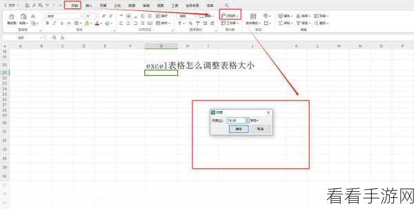 Excel 表格大小调整秘籍，轻松搞定的实用技巧