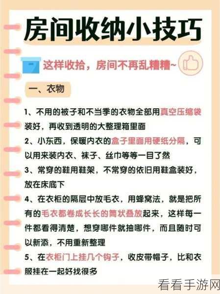 整理达人必备！小小收纳整理大师官方最新版来袭，趣味休闲挑战你的整理极限