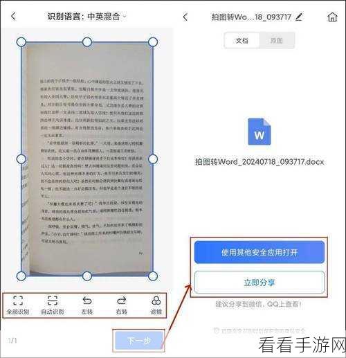 轻松搞定！WPS Word 图片转文字秘籍大公开