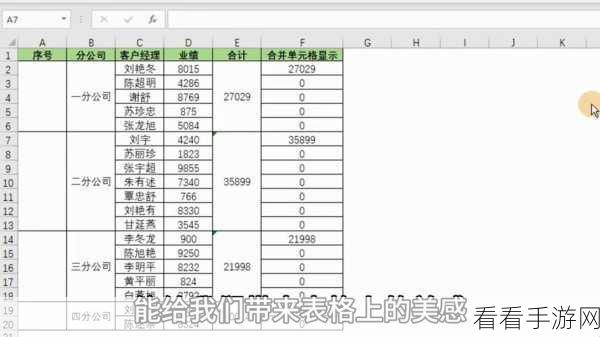 Excel 合并单元格恢复原状秘籍，详细方法教程