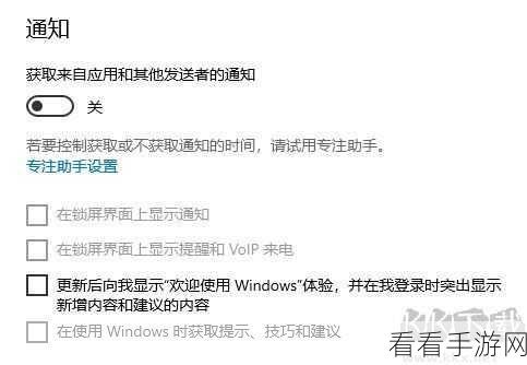 轻松搞定！Win10 系统通知关闭秘籍