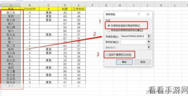 Excel 表格重复项删除秘籍大公开